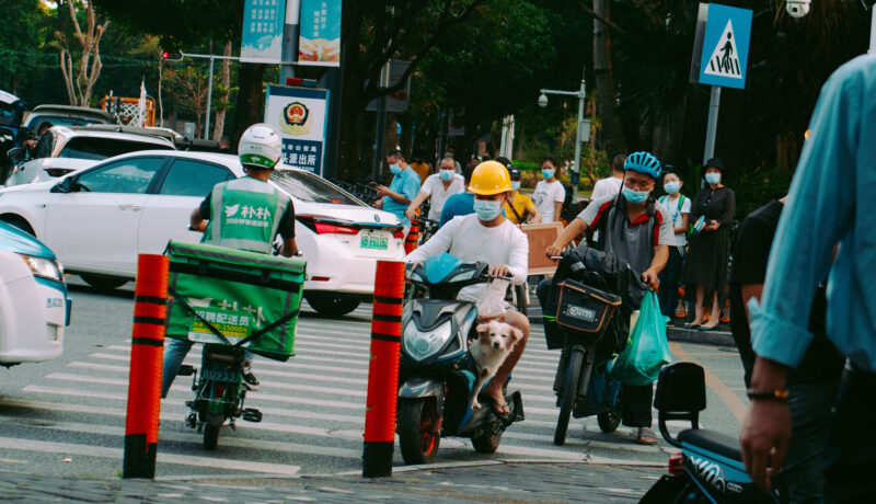 MFC Services - Scooter rolling in China